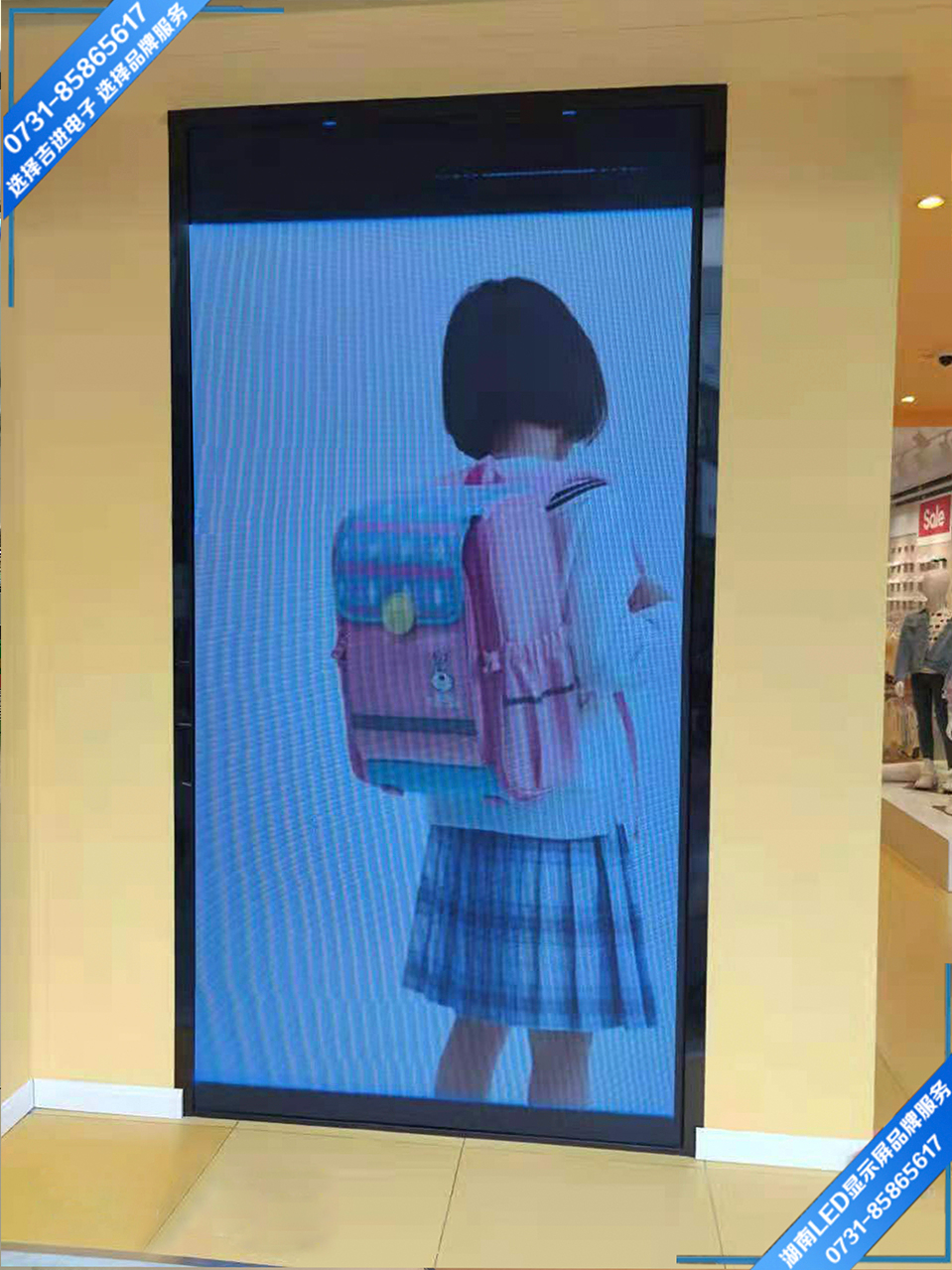 岳陽市華容步行街商場LED顯示屏