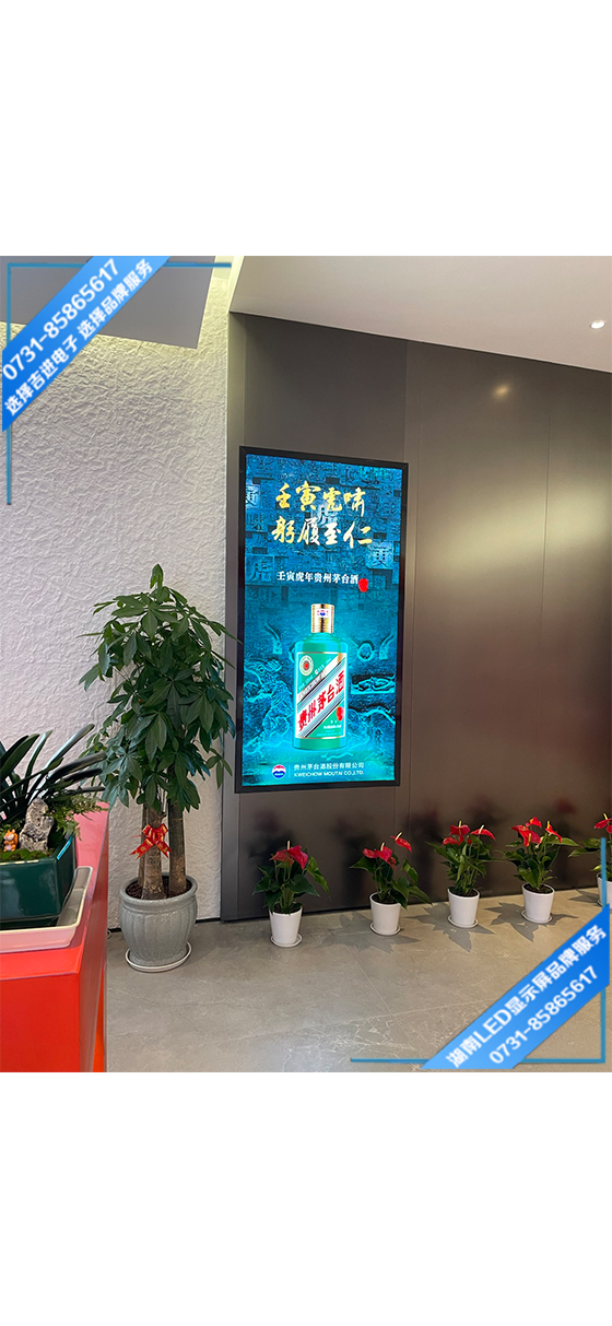 長沙岳麓區(qū)某連鎖專柜LED顯示屏